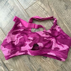 Bombshell Sportswear Pink Camouflage Bra Intimates